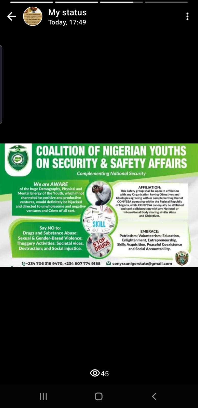 CONYSSA Youth Empowerment Initiative